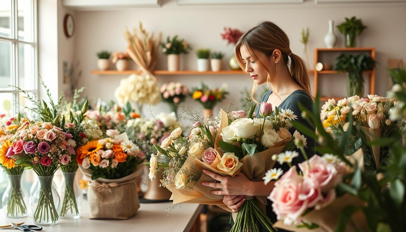 How to create a beautiful bouquet